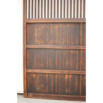 蔵戸風 獅子金具の格子戸　L1022 