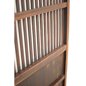 蔵戸風 獅子金具の格子戸　L1022 