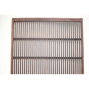 蔵戸風 獅子金具の格子戸　L1022 