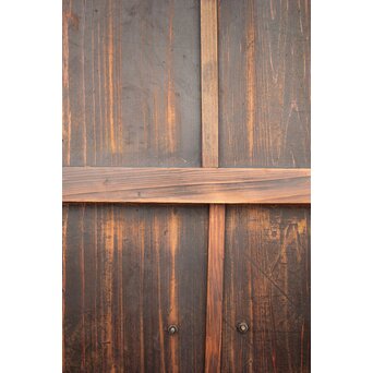 蔵戸風 獅子金具の格子戸　L1022 