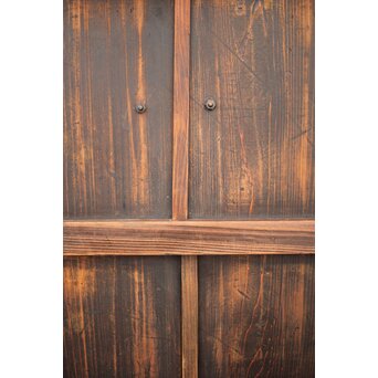 蔵戸風 獅子金具の格子戸　L1022 