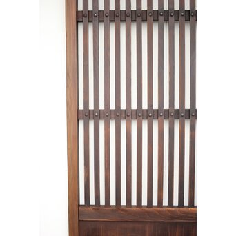 蔵戸風 獅子金具の格子戸　L1022 