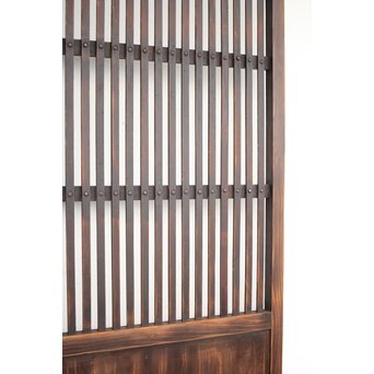 蔵戸風 獅子金具の格子戸　L1022 