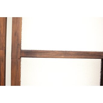 黄色と紫色ガラスの建具 2枚1組　GD1271Y 