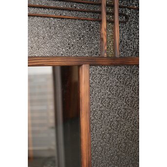 黄色と紫色ガラスの建具 2枚1組　GD1271Y 