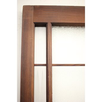 黄色と紫色ガラスの建具 2枚1組　GD1271Y 