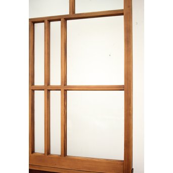 緑色ガラスのドア　GD1272 