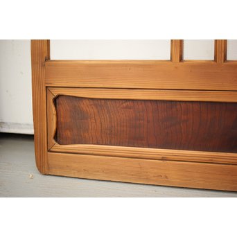 緑色ガラスのドア　GD1272 