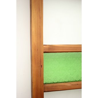 緑色ガラスのドア　GD1272 