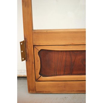 緑色ガラスのドア　GD1272 