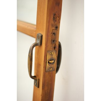 緑色ガラスのドア　GD1272 