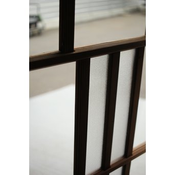 緑色ガラスのドア　GD1272 