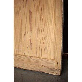 白いアンティークガラス戸　D180 