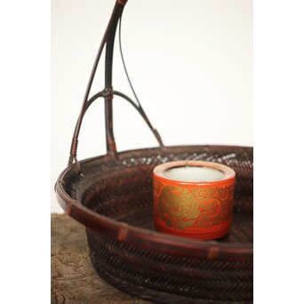 中村秋塘 金襴手香炉　P179