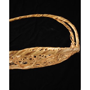 五世 早川尚古斎 班々竹氷裂編 盛物籠　U200 