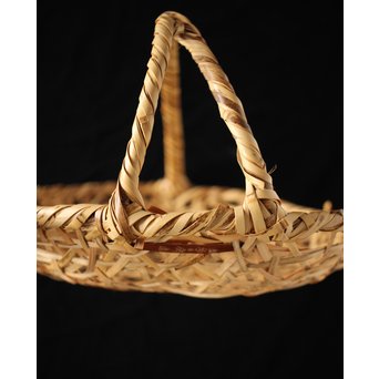 五世 早川尚古斎 班々竹氷裂編 盛物籠　U200 