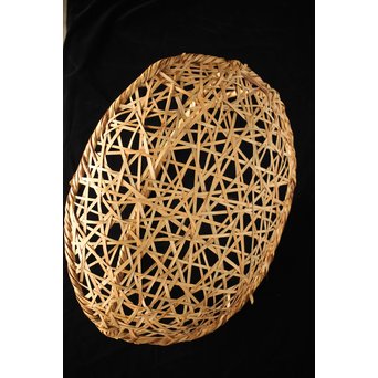 五世 早川尚古斎 班々竹氷裂編 盛物籠　U200 