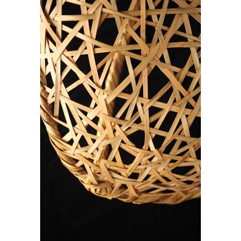 五世 早川尚古斎 班々竹氷裂編 盛物籠　U200 