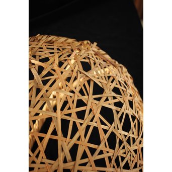 五世 早川尚古斎 班々竹氷裂編 盛物籠　U200 