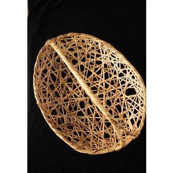 五世 早川尚古斎 班々竹氷裂編 盛物籠　U200 