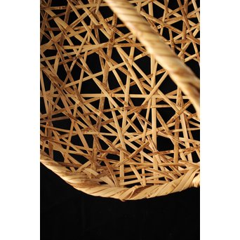 五世 早川尚古斎 班々竹氷裂編 盛物籠　U200 