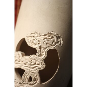 霊芝デザイン 茶具一式　U201 