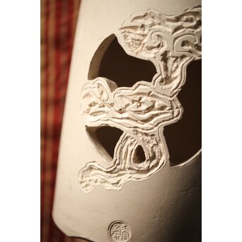 霊芝デザイン 茶具一式　U201 