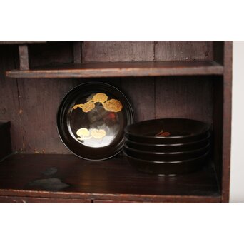 霊芝デザイン 茶具一式　U201 