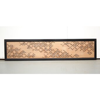 燕の七宝繋風透かし欄間　R2549 B面　両面仕様です