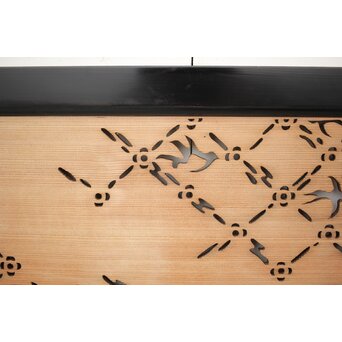 燕の七宝繋風透かし欄間　R2549 