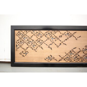 燕の七宝繋風透かし欄間　R2549 