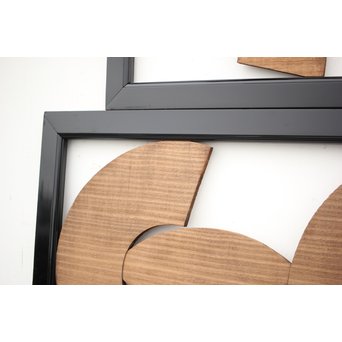 扇子の透かし欄間 2枚1組　R2550Y 