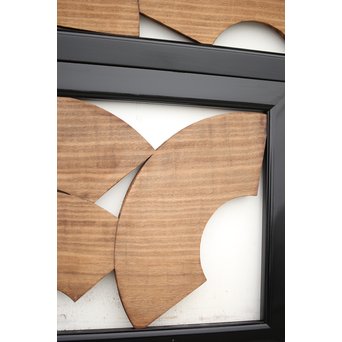 扇子の透かし欄間 2枚1組　R2550Y 