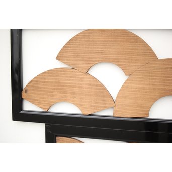 扇子の透かし欄間 2枚1組　R2550Y 