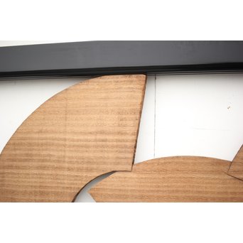 扇子の透かし欄間 2枚1組　R2550Y 