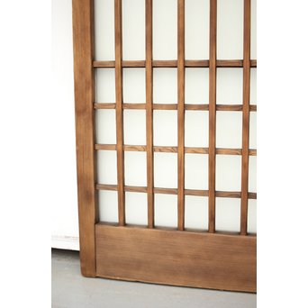 緑色ガラス玄関ガラス戸 2枚1組　GD1277Y 