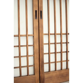 緑色ガラス玄関ガラス戸 2枚1組　GD1277Y 