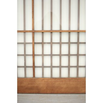 緑色ガラス玄関ガラス戸 2枚1組　GD1277Y 