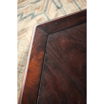 紫檀風上紅木 六角花台　X209 