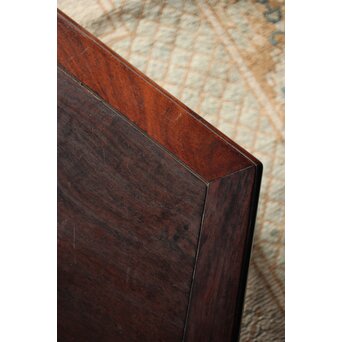 紫檀風上紅木 六角花台　X209 