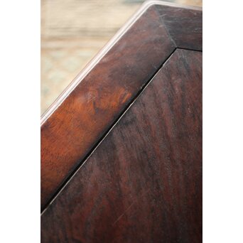 紫檀風上紅木 六角花台　X209 