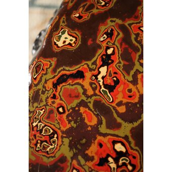 漆塊 堆漆特大床卓　Q093 