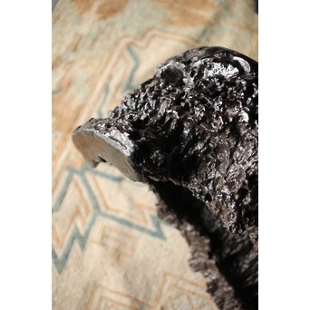 漆塊 堆漆特大床卓　Q093 