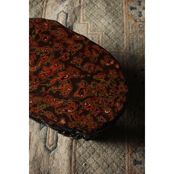 漆塊 堆漆特大床卓　Q093 