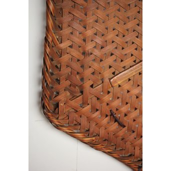 原自作 竹編色紙掛　U203 