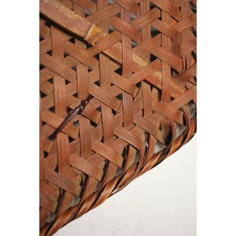 原自作 竹編色紙掛　U203 