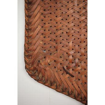 原自作 竹編色紙掛　U203 