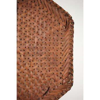 原自作 竹編色紙掛　U203 