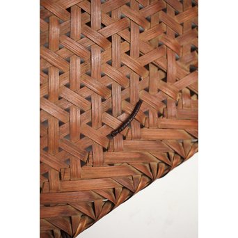 原自作 竹編色紙掛　U203 