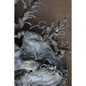 古銅 水晶台　M194 